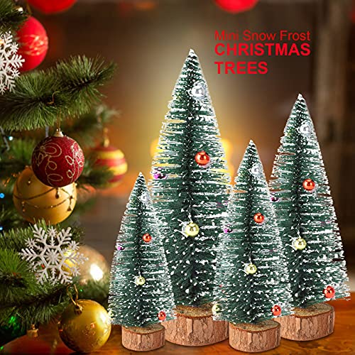 Miniature Christmas Tree, Ornaments - 3PCS Set