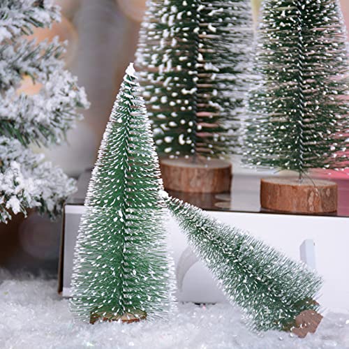 10 Frosted Sisal Trees: Christmas Crafts & Ornaments