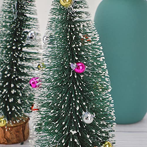 Miniature Christmas Tree, Ornaments - 3PCS Set