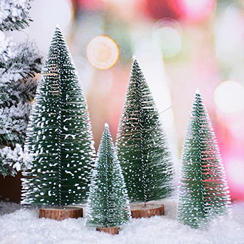 10 Frosted Sisal Trees: Christmas Crafts & Ornaments