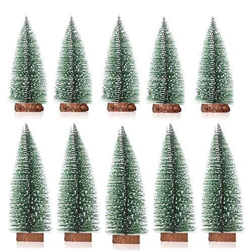 10 Frosted Sisal Trees: Christmas Crafts & Ornaments