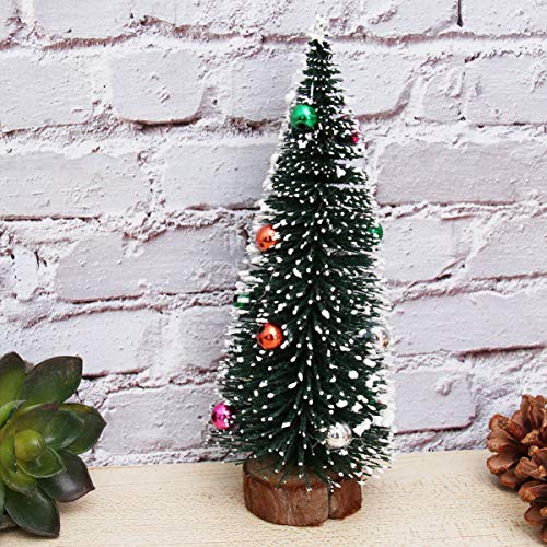 Christmas Miniature Pine Tree Sisal Trees Tabletop Decor
