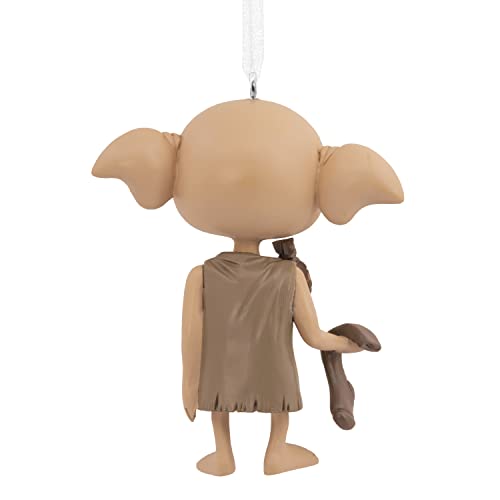 Harry Potter Dobby Elf Christmas Ornament, Pink & Brown