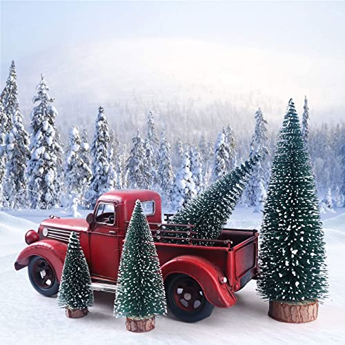 Mini Pine Tree Bundle for Tabletop Christmas Decor