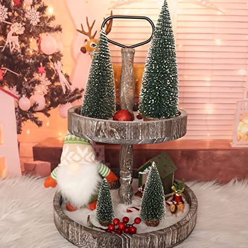 Mini Pine Tree Bundle for Tabletop Christmas Decor