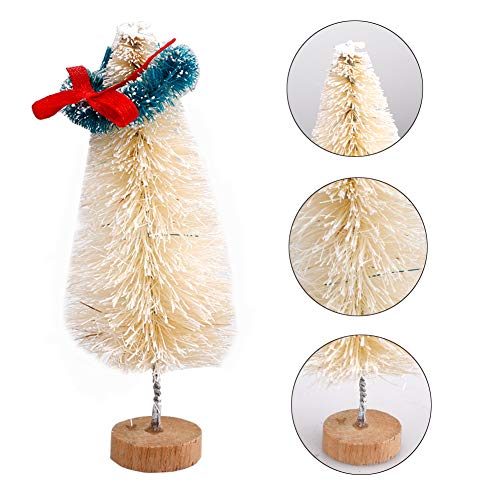 Mini Cedar Trees Set for Xmas Desktop Ornaments