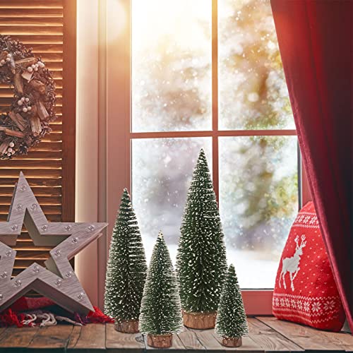 Mini Pine Tree Bundle for Tabletop Christmas Decor