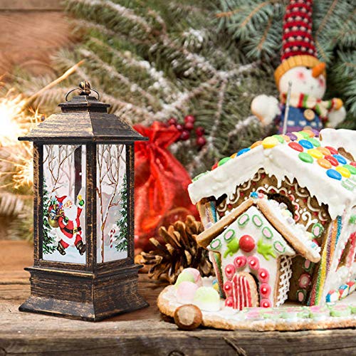 2PCS Santa Claus Snowman LED Tea Light Christmas Decor