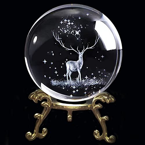 Christmas 3D Crystal Ball Ornaments - Perfect Gift!