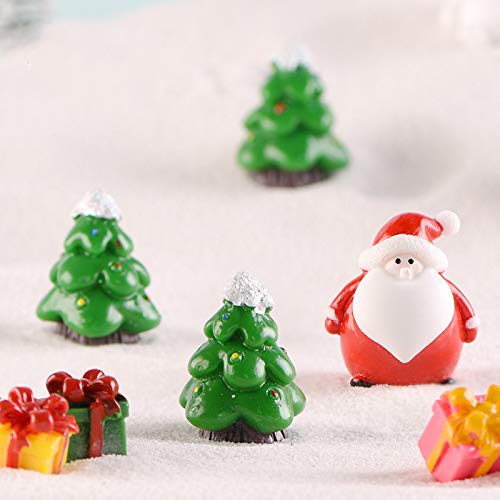 16PCS Snowman Miniature Christmas Ornament Kit