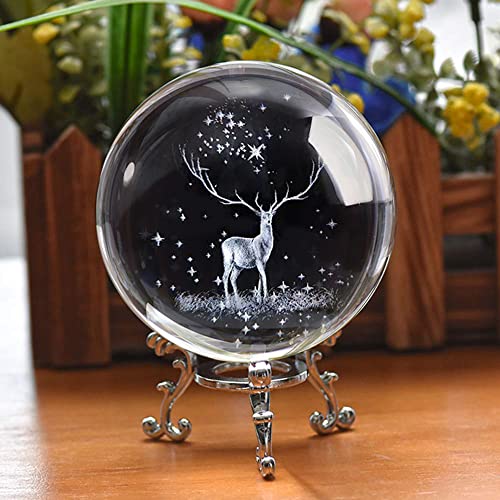 Christmas 3D Crystal Ball Ornaments - Perfect Gift!