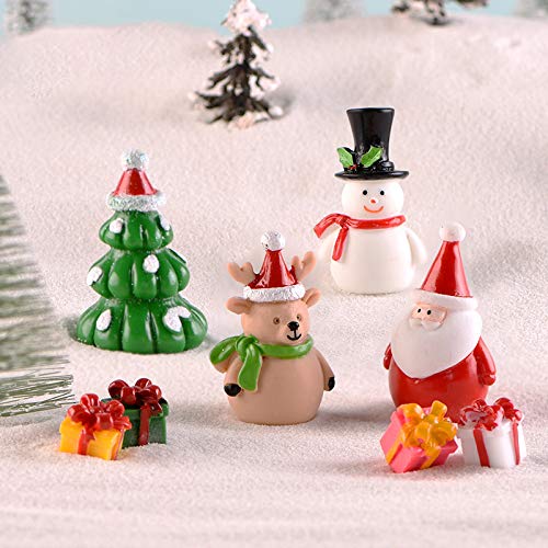 16PCS Snowman Miniature Christmas Ornament Kit