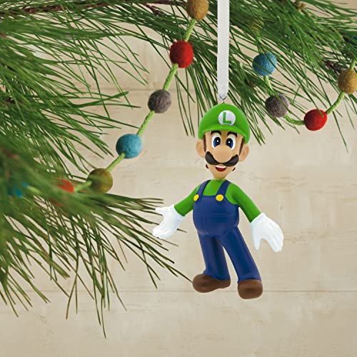 Super Mario Bros Luigi Christmas Ornament