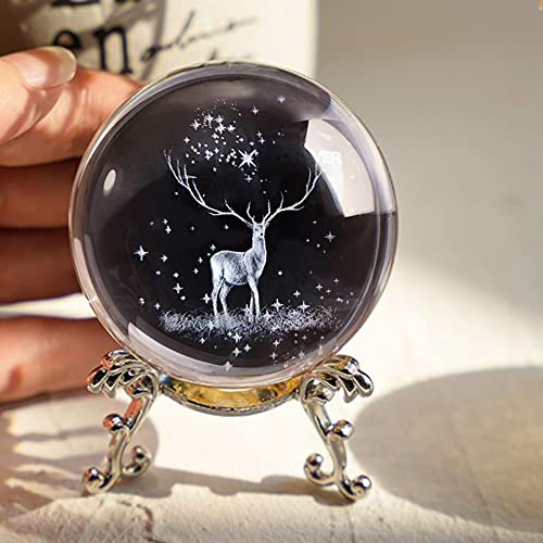 Christmas 3D Crystal Ball Ornaments - Perfect Gift!