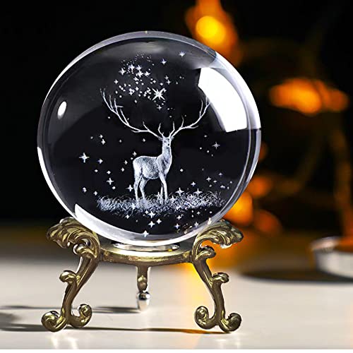 Christmas 3D Crystal Ball Ornaments - Perfect Gift!