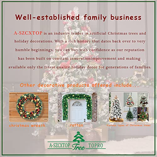 Small Pre-Lit Christmas Tree with Red Berry Decorations