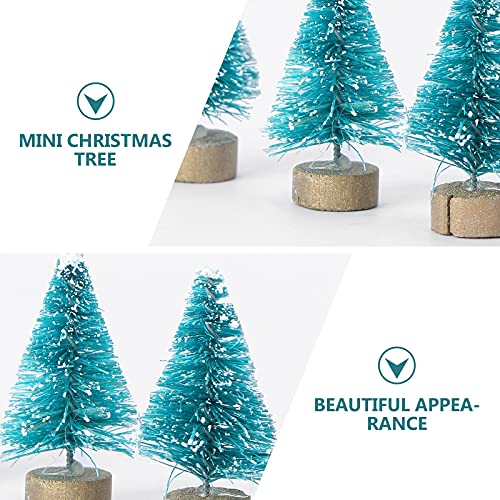 24pcs Tiny Christmas Tree for DIY Craft Decoration