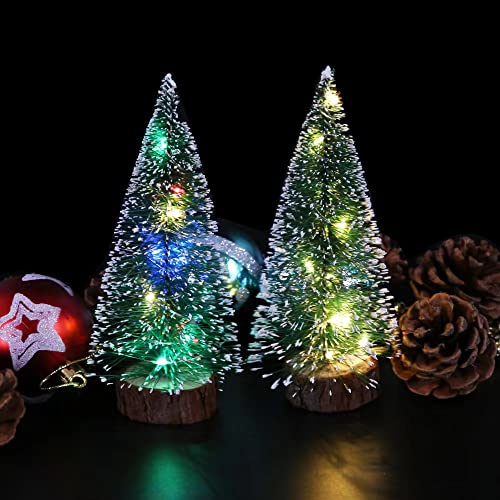 Festive 25cm Mini Xmas Tree for Home