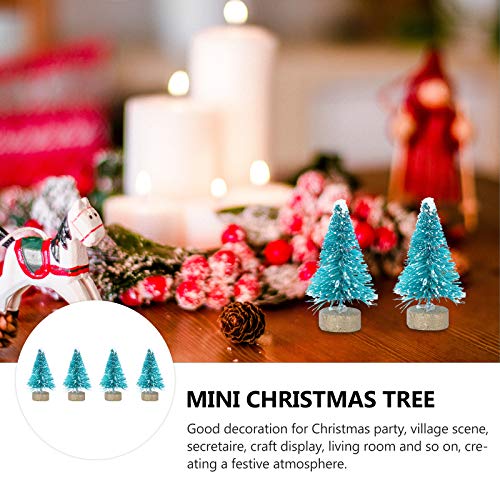 24pcs Tiny Christmas Tree for DIY Craft Decoration