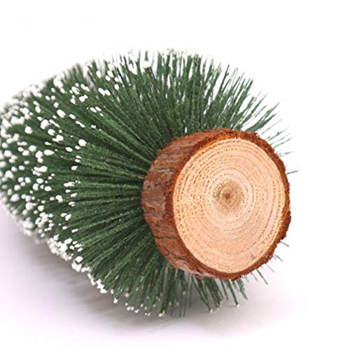 Mini Christmas Tree with Snow - 20cm