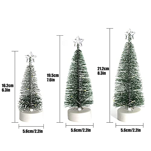 LED Mini Christmas Tree with Lights - Tabletop Decoration