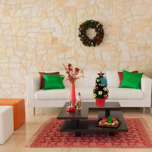 Silver Mini Tinsel Christmas Tree - Tabletop Decor