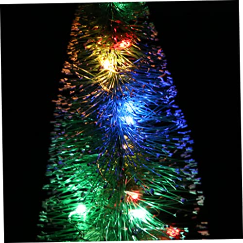 Festive 15cm Lighted Mini Christmas Tree