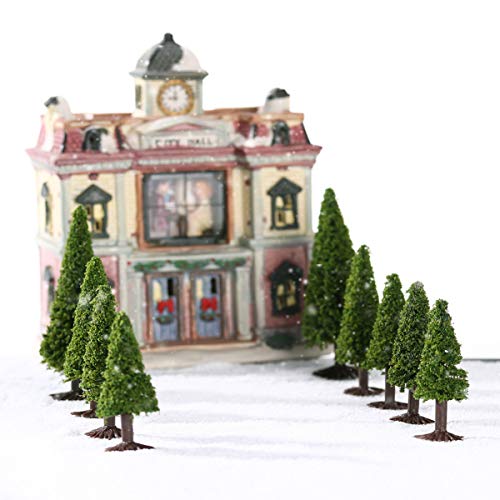 SEWACC Christmas Tree Set Desk Decor 15-Pcs