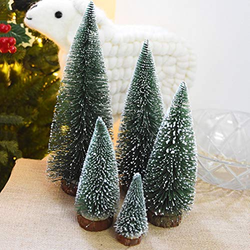 Mini Christmas Tree with Snow - 20cm