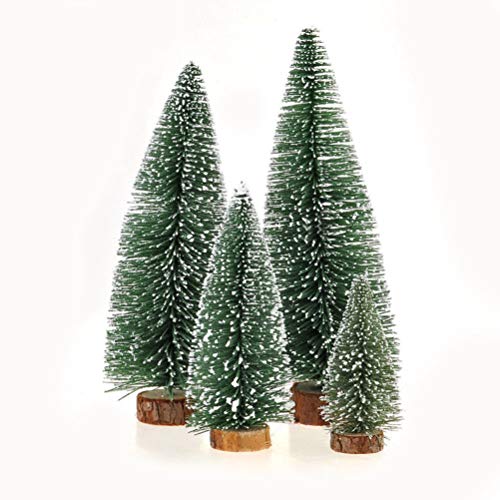 Mini Christmas Tree with Snow - 20cm