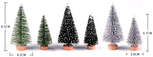30 Pcs DIY Xmas Bottle Brush Trees for Christmas Decor