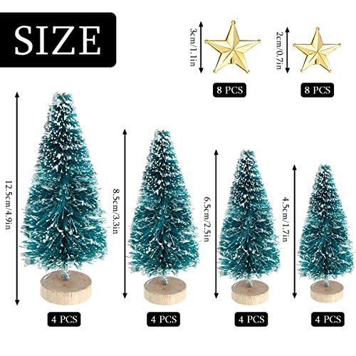 Mini Christmas Trees for DIY Craft Decoration