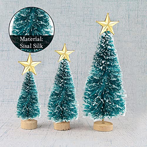 Mini Christmas Trees for DIY Craft Decoration
