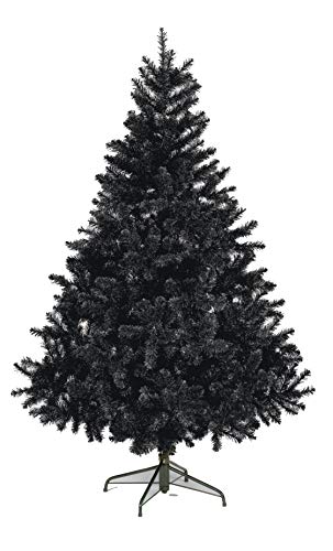 Snowtime 7ft Black Christmas Tree - Colorado Collection