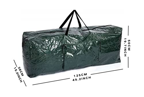 Ram® Extra Large Christmas Tree Storage Bag Suitable for up to 7ft Trees With Side Pocket Pouch