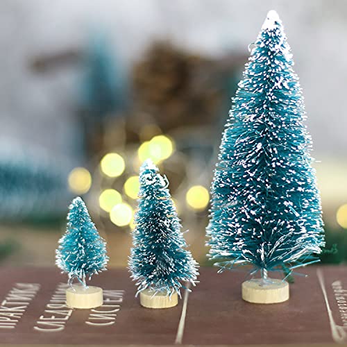 32 Pcs Miniature Christmas Tree Winter Ornaments