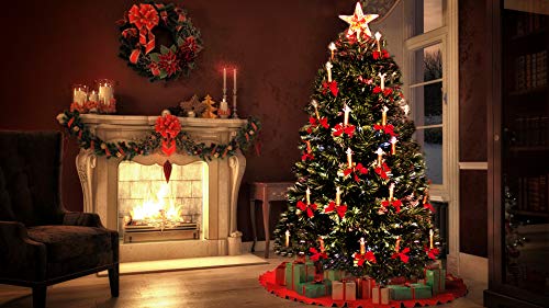 2ft-7ft Multicolor LED Fibre Optic Christmas Tree