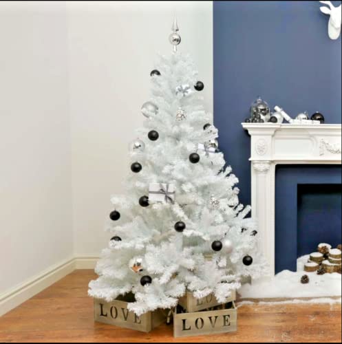 6ft Pre Lit Christmas Tree with 400 Tips