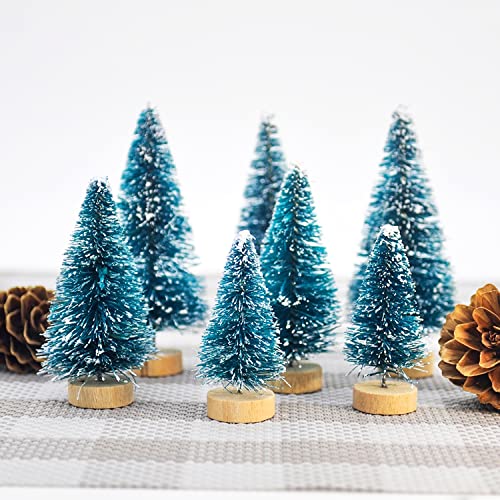 32 Pcs Miniature Christmas Tree Winter Ornaments