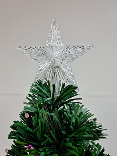 Multicolour Fibre Optic LED Christmas Tree (6FT)