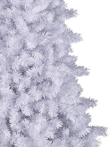 SHATCHI Black/Green/White Alaskan Pine Christmas Tree, 4Ft/120CM