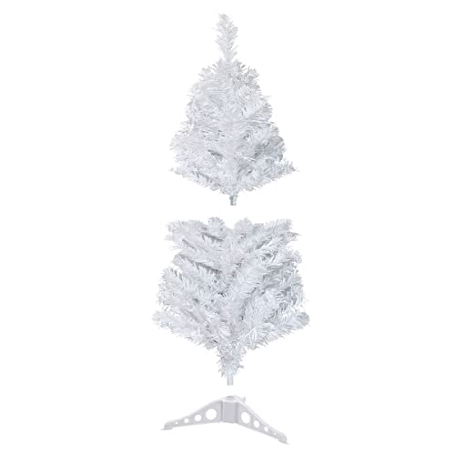 Festive 2ft Christmas Tree - White Artificial Xmas Decoration