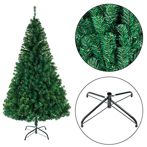 8FT Classic Green Xmas Tree with 1138 Branches