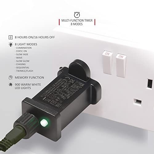 6FT Pre-lit Birch Twig Tree with 900 LED Lights