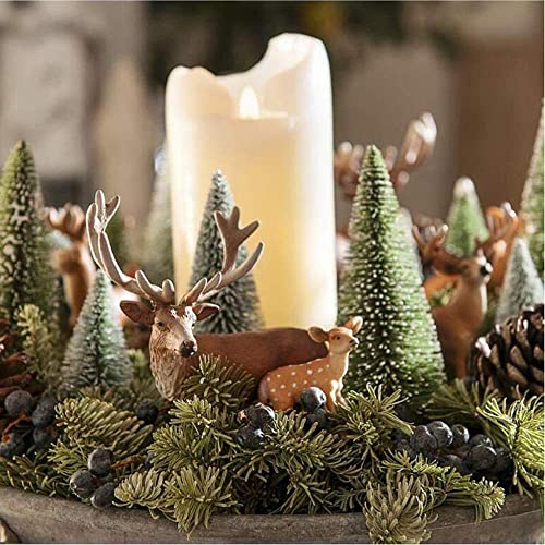 10PCS Mini Snow Frost Trees - Perfect Holiday Decor