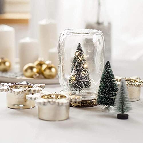 10PCS Mini Snow Frost Trees - Perfect Holiday Decor