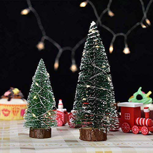 10PCS Mini Snow Frost Trees - Perfect Holiday Decor