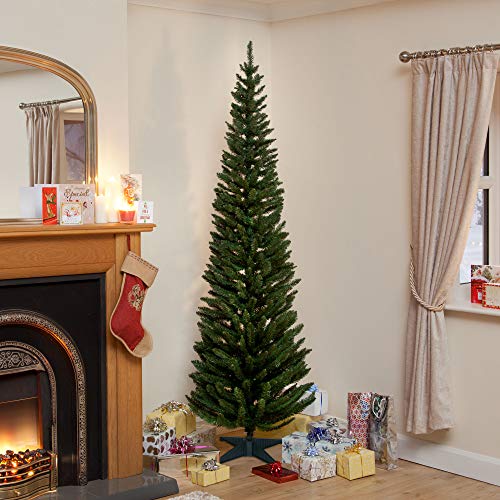 Slim 5ft Green Pine Christmas Tree