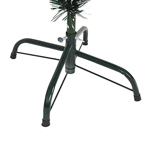 ASAB Artificial Christmas Tree With Metal Stand | Realistic Bushy Xmas Tree Branches | Freestanding Natural Look Christmas Tree | Easy To Assemble | Christmas Home Decor (4ft Snow Tips)