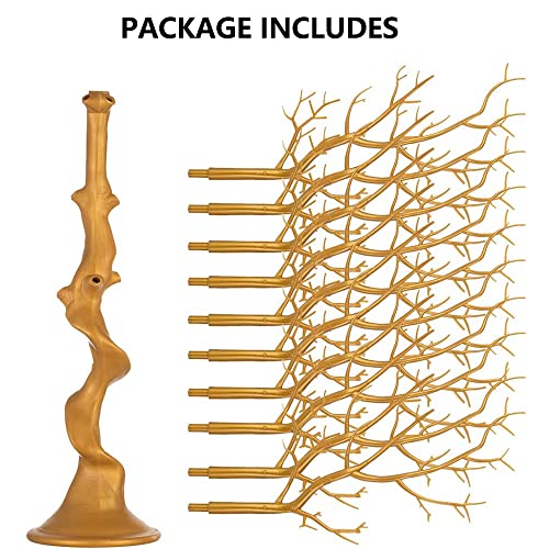 Gold Artificial Christmas Tree Decorations 75cm - Small Fake Branches